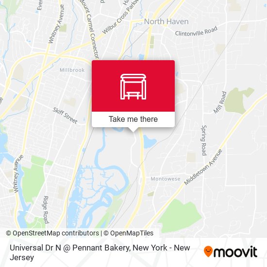 Mapa de Universal Dr N @ Pennant Bakery