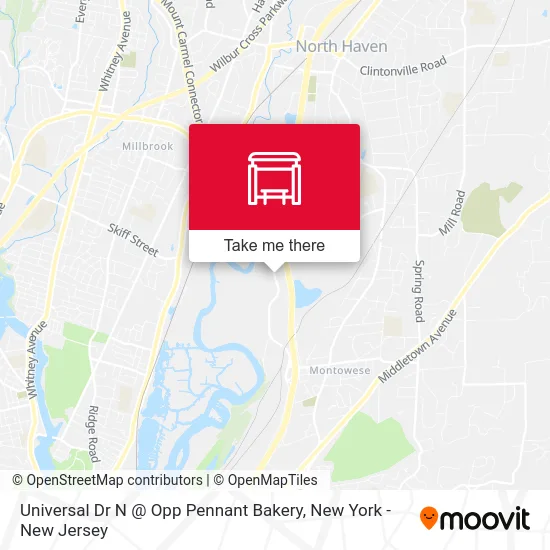 Universal Dr N @ Opp Pennant Bakery map