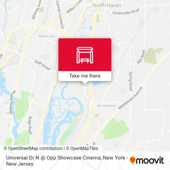 Universal Dr N @ Opp Showcase Cinema map