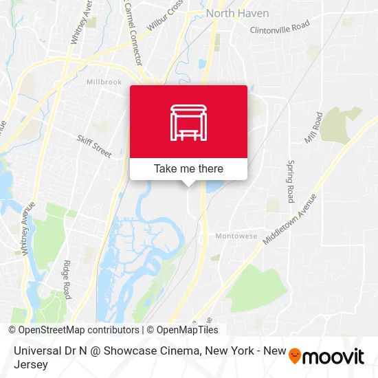Universal Dr N @ Showcase Cinema map