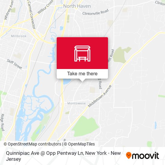 Quinnipiac Ave @ Opp Pentway Ln map