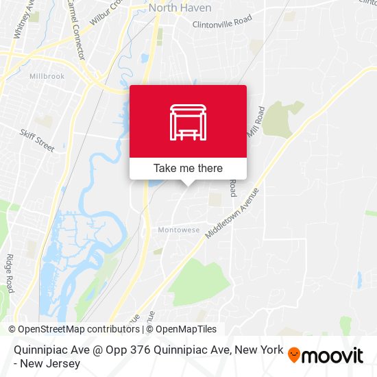 Quinnipiac Ave @ Opp 376 Quinnipiac Ave map