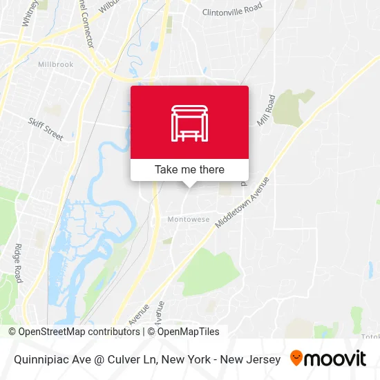 Quinnipiac Ave @ Culver Ln map