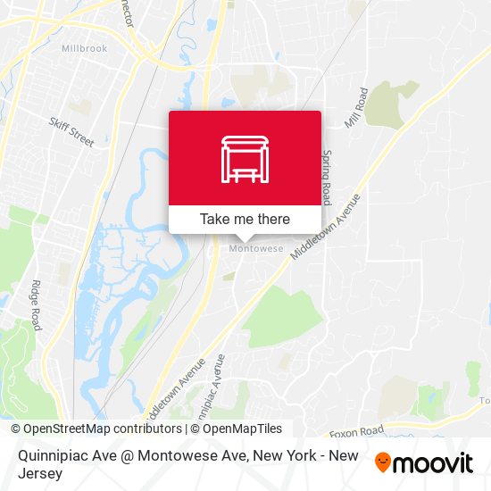 Quinnipiac Ave @ Montowese Ave map