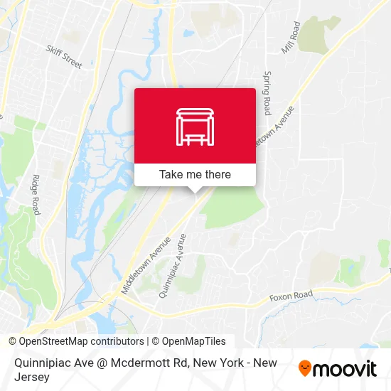 Quinnipiac Ave @ Mcdermott Rd map