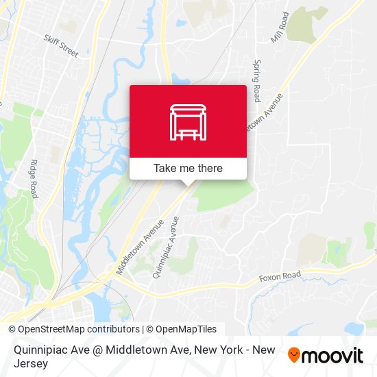 Mapa de Quinnipiac Ave @ Middletown Ave