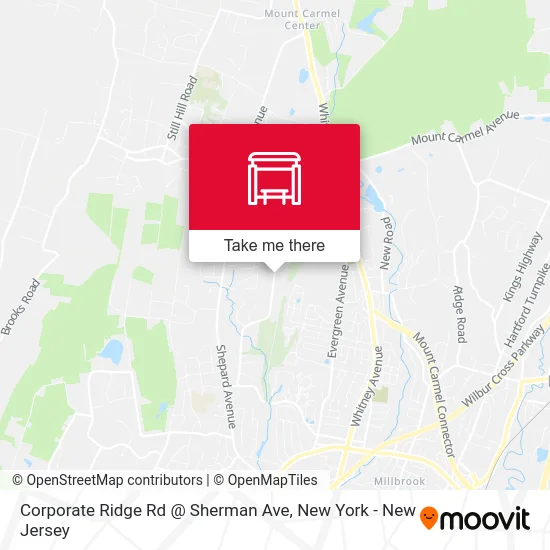 Corporate Ridge Rd @ Sherman Ave map