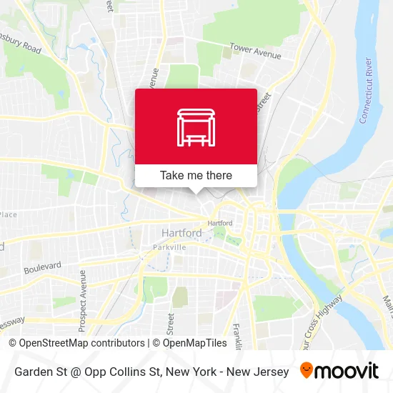 Garden St @ Opp Collins St map