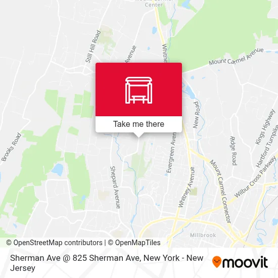 Sherman Ave @ 825 Sherman Ave map