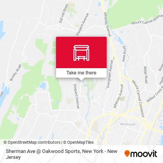 Sherman Ave @ Oakwood Sports map