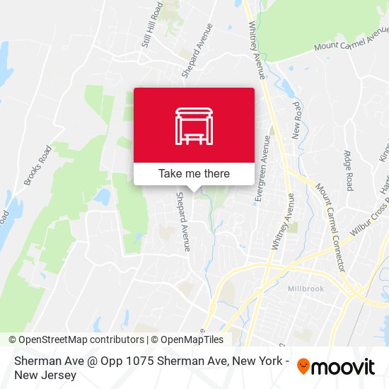 Sherman Ave @ Opp 1075 Sherman Ave map
