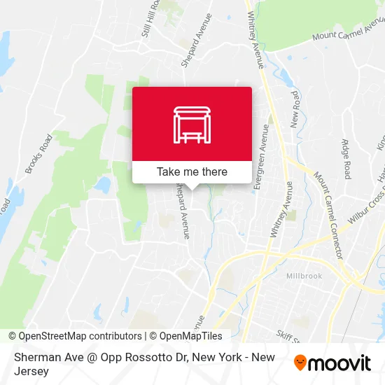 Sherman Ave @ Opp Rossotto Dr map