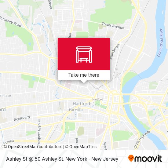 Mapa de Ashley St @ 50 Ashley St