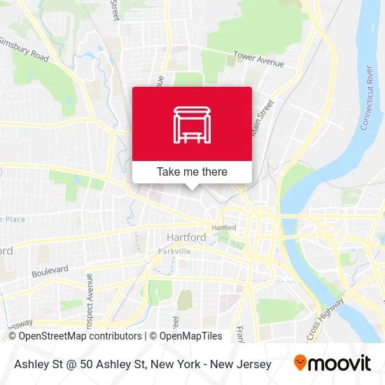 Ashley St @ 50 Ashley St map