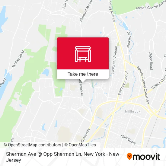 Sherman Ave @ Opp Sherman Ln map