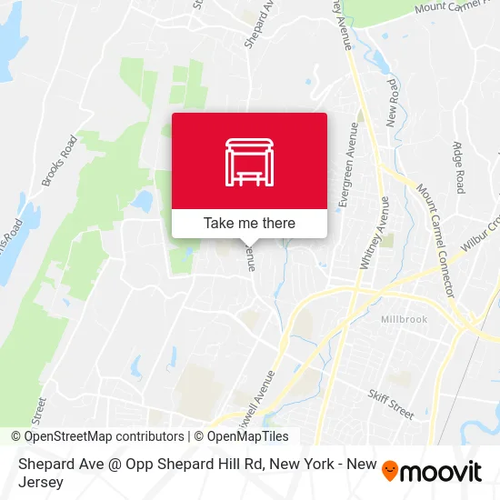 Shepard Ave @ Opp Shepard Hill Rd map