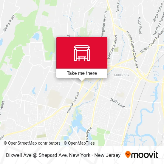 Dixwell Ave @ Shepard Ave map