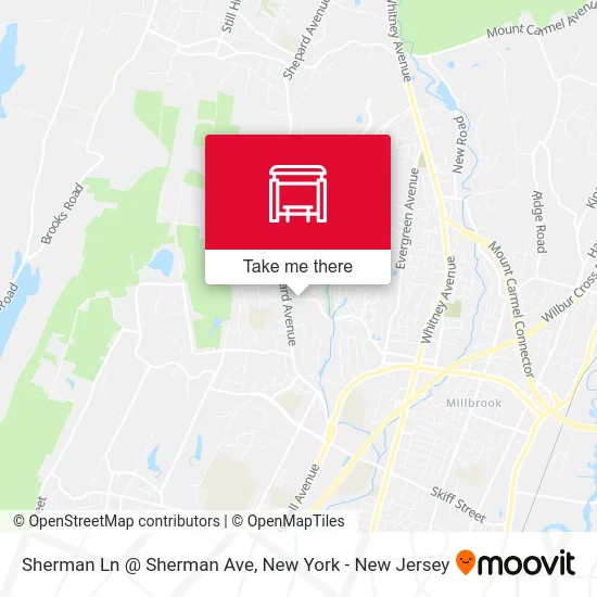 Sherman Ln @ Sherman Ave map