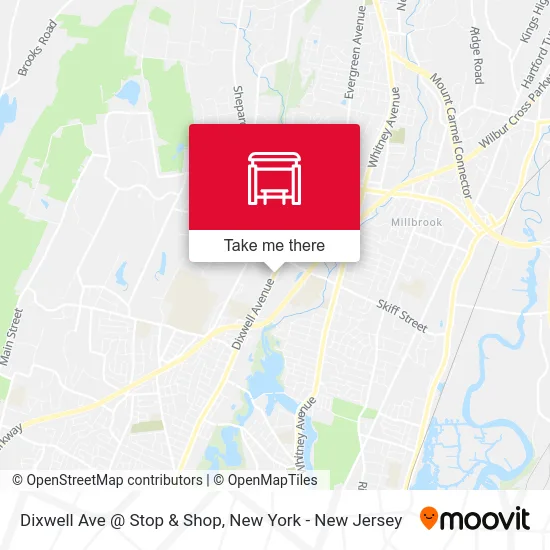 Dixwell Ave @ Stop & Shop map