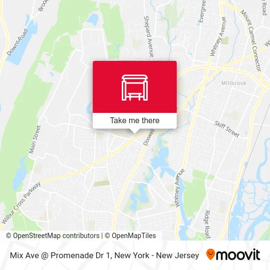 Mix Ave @ Promenade Dr 1 map