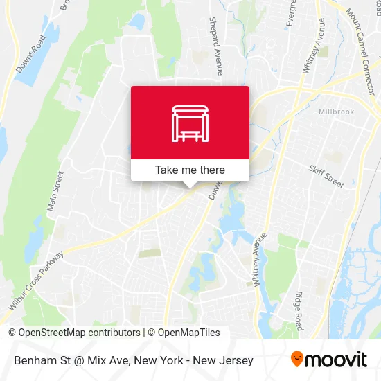 Benham St @ Mix Ave map