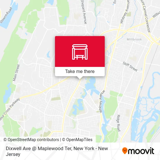 Dixwell Ave @ Maplewood Ter map