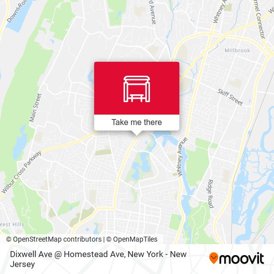 Mapa de Dixwell Ave @ Homestead Ave