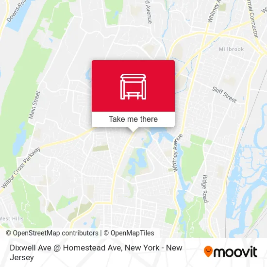 Dixwell Ave @ Homestead Ave map