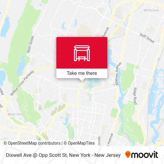 Dixwell Ave @ Opp Scott St map