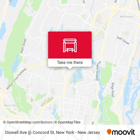 Mapa de Dixwell Ave @ Concord St