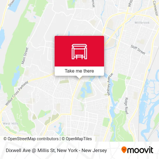 Dixwell Ave @ Millis St map