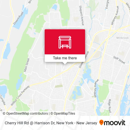 Cherry Hill Rd @ Harrison Dr map