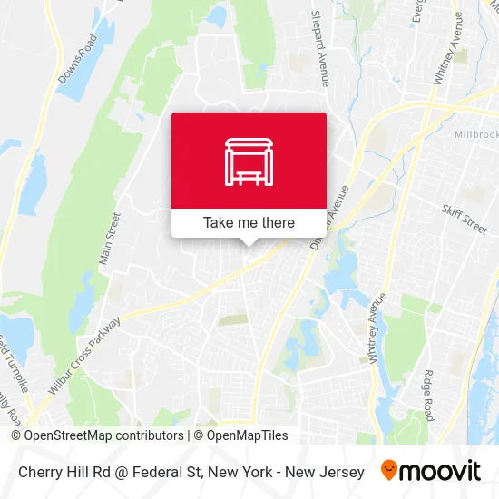 Cherry Hill Rd @ Federal St map