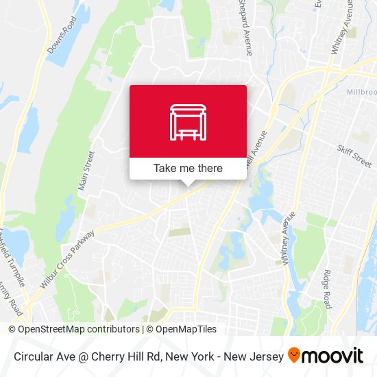 Circular Ave @ Cherry Hill Rd map