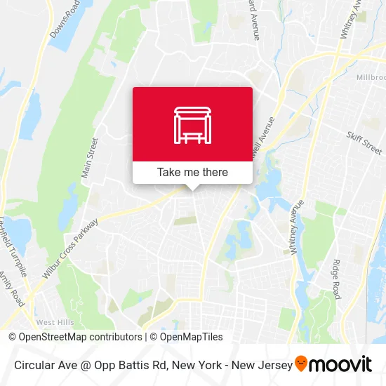 Circular Ave @ Opp Battis Rd map