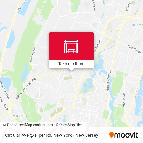Circular Ave @ Piper Rd map