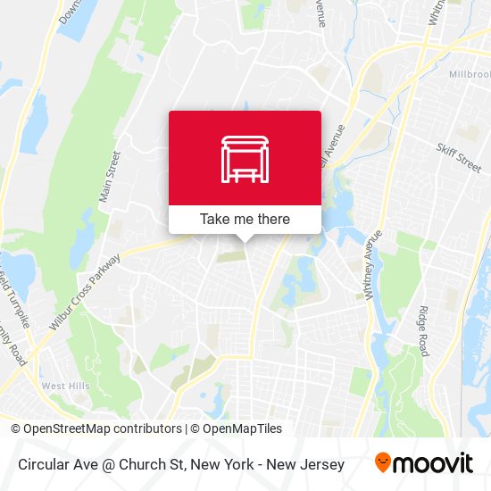 Mapa de Circular Ave @ Church St