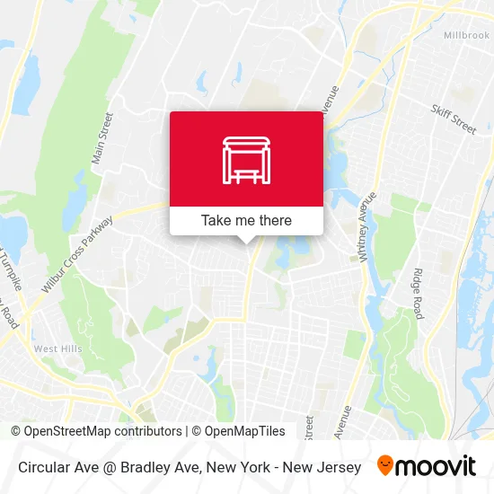 Circular Ave @  Bradley Ave map