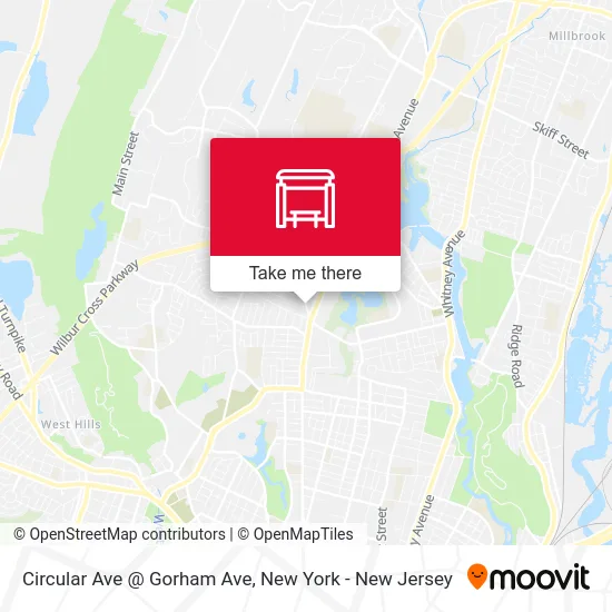 Circular Ave @ Gorham Ave map