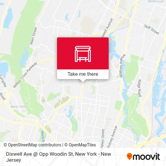 Dixwell Ave @ Opp Woodin St map