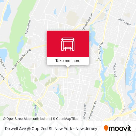 Mapa de Dixwell Ave @ Opp 2nd St