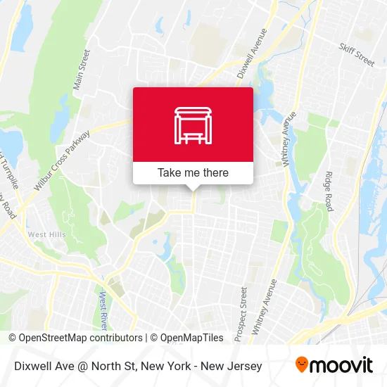 Dixwell Ave @ North St map