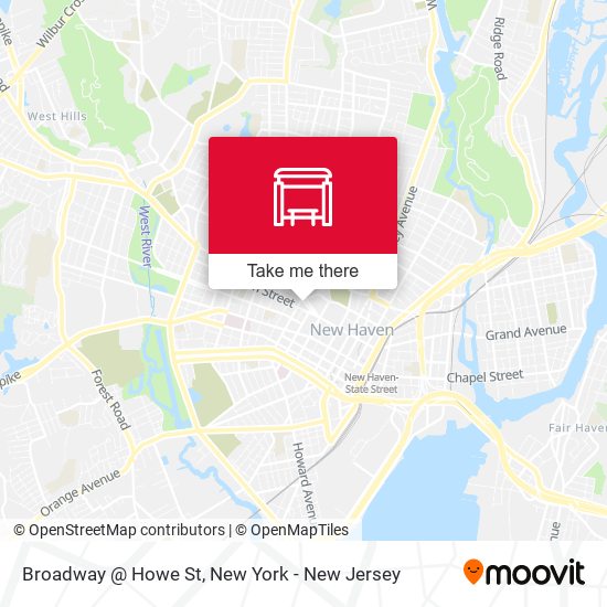 Mapa de Broadway @ Howe St