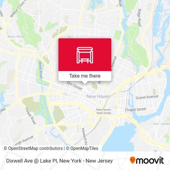 Dixwell Ave @ Lake Pl map