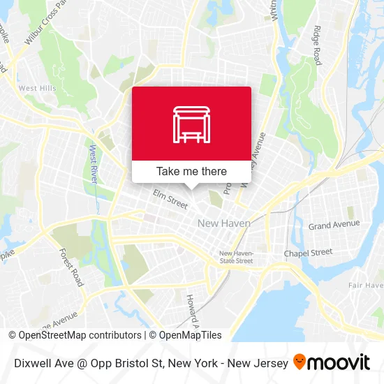 Dixwell Ave @ Opp Bristol St map