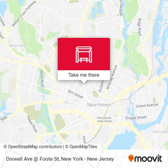 Dixwell Ave @ Foote St map
