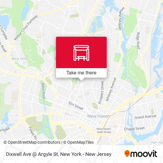 Mapa de Dixwell Ave @ Argyle St