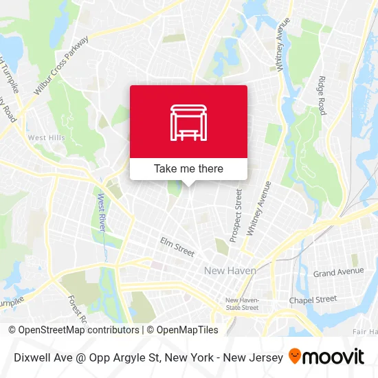 Dixwell Ave @ Opp Argyle St map