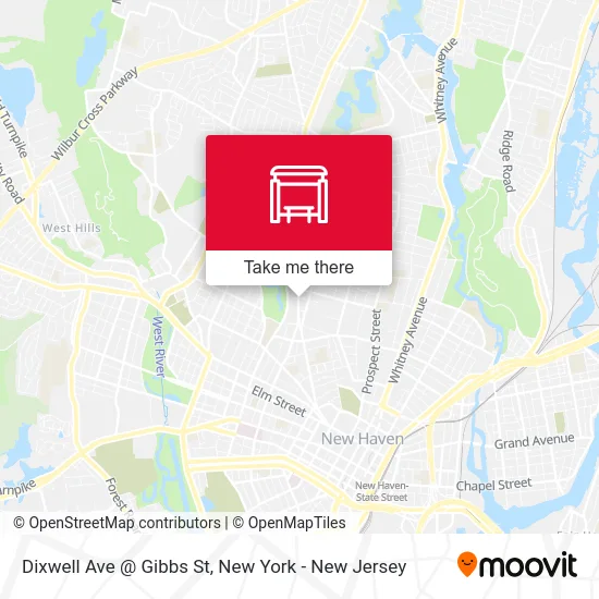 Dixwell Ave @ Gibbs St map