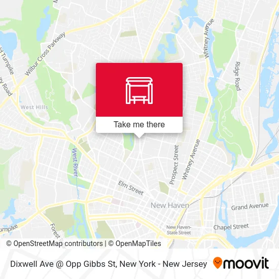 Dixwell Ave @ Opp Gibbs St map